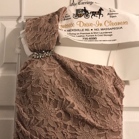 Beige mother of the bride gown - Picture 2 of 5